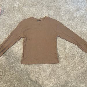 Zara tan top